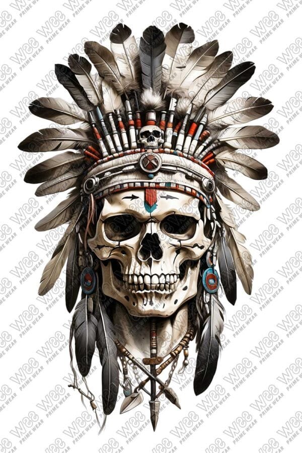 Tribal Skull Warrior