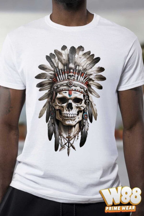 Tribal Skull Warrior Tee
