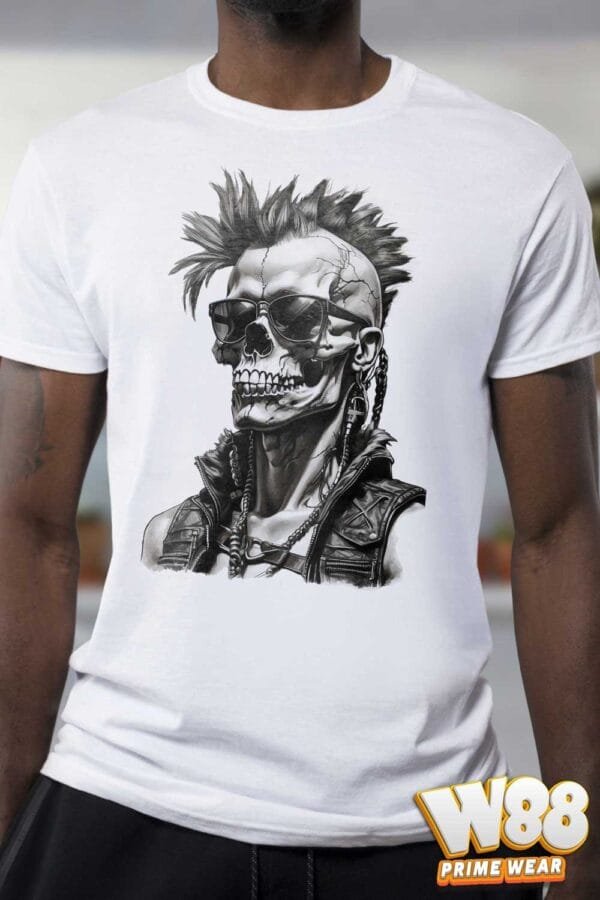 Punk Rock Skull Tee