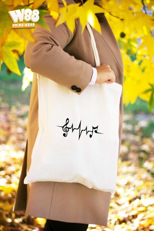 Heartbeat of Music Tote Bag