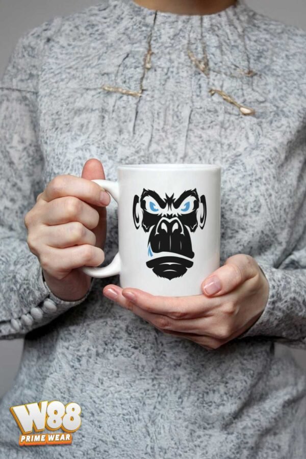 Fierce Gorilla Stare 11oz Mug