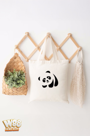 Playful Panda Tote Bag