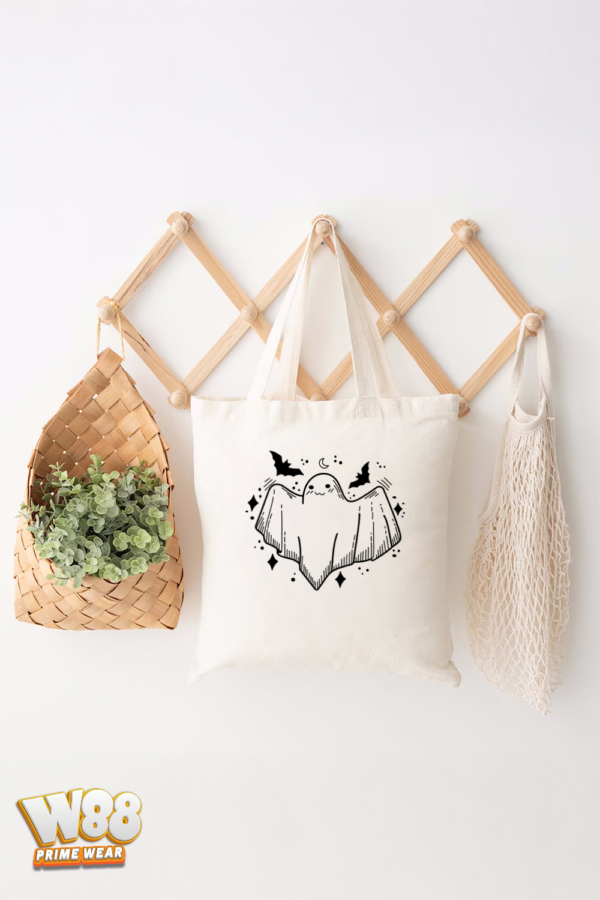 Spooky Yet Sweet Ghost Tote Bag