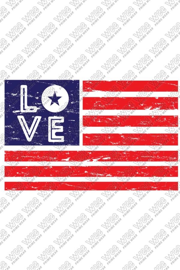 Love for the Red, White, and Blue