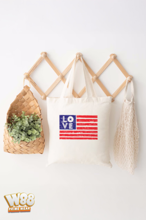 Love for the Red, White, and Blue Tote Bag