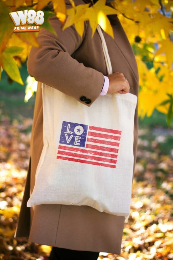 Love for the Red, White, and Blue Tote Bag