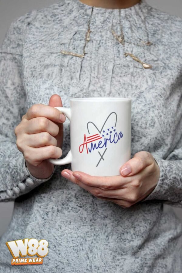 America in My Heart 11oz Mug