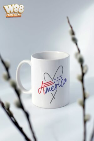 America in My Heart 11oz Mug