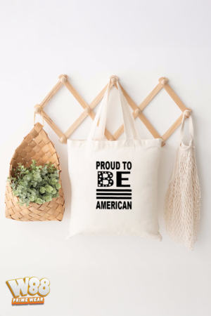 Proud To Be American Tote Bag