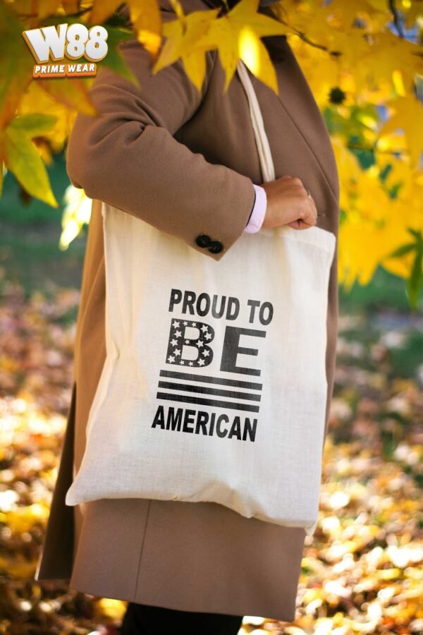 Proud To Be American Tote Bag