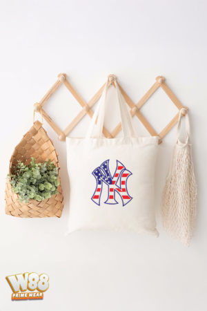 Patriotic NY Style Tote Bag