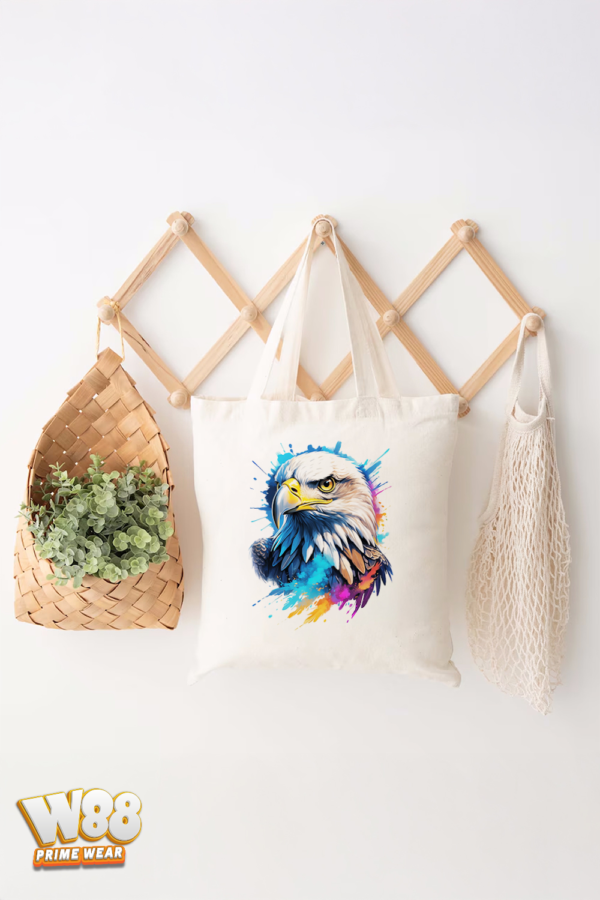 Colorburst Predator Tote Bag