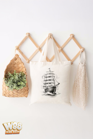 Sailing Ship Tote Bag