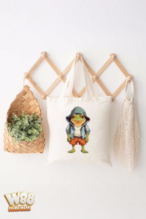 Casual Frog Tote Bag