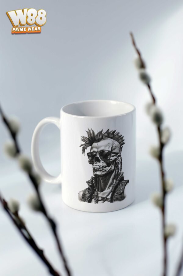 Punk Rock Skull 11oz Mug