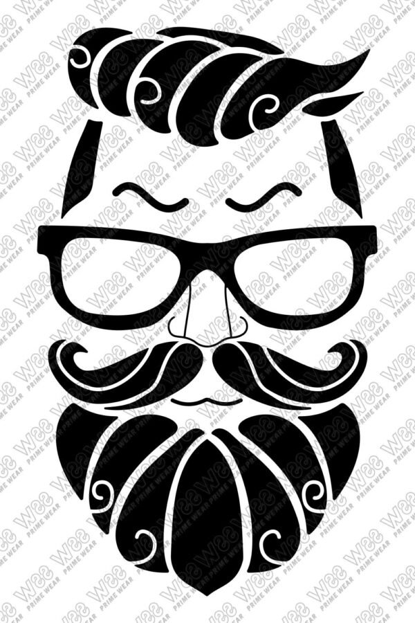 Stylish Bearded Gentleman - T-Shirt - Image 4