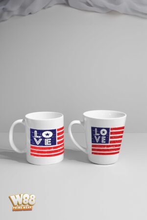 Love for the Red, White, and Blue - Mug