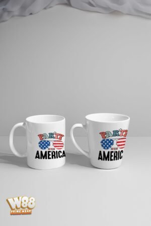 Stars, Stripes, and Sunglasses - Mug
