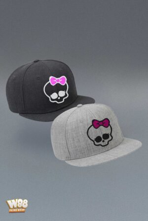 Pink Bow Skeleton - Cap
