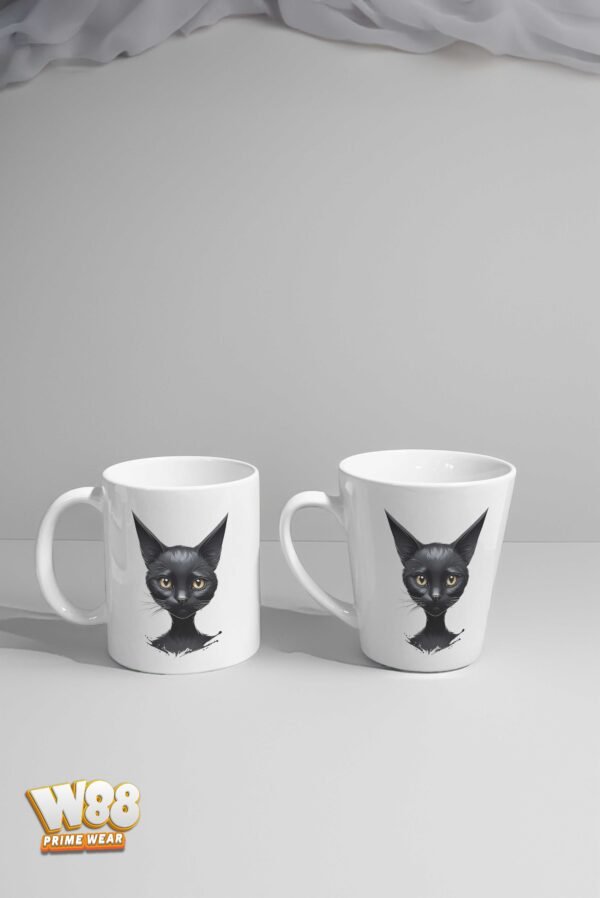 Mystic Black Cat Mug