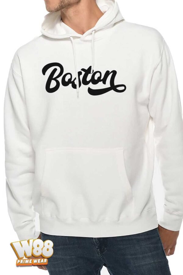 Boston Script Style – Sweatshirt - Image 2