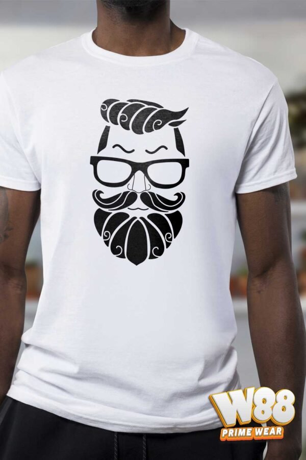 Stylish Bearded Gentleman - T-Shirt - Image 2