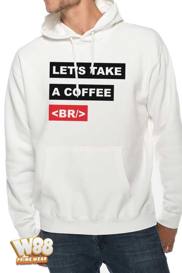Code and Coffee Fusion – Sweatshirt - Image 2