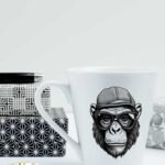Cool Monkey – Mug - 12oz Latte