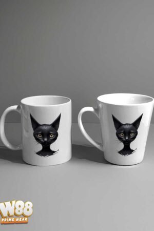Mystic Black Cat – Mug [black cat mug]