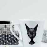 Mystic Black Cat – Mug - 12oz Latte