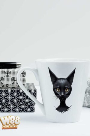 Mystic Black Cat – Mug