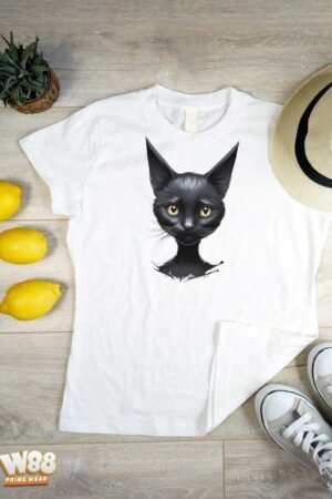 Mystic Black Cat – T-Shirt [magic cat]
