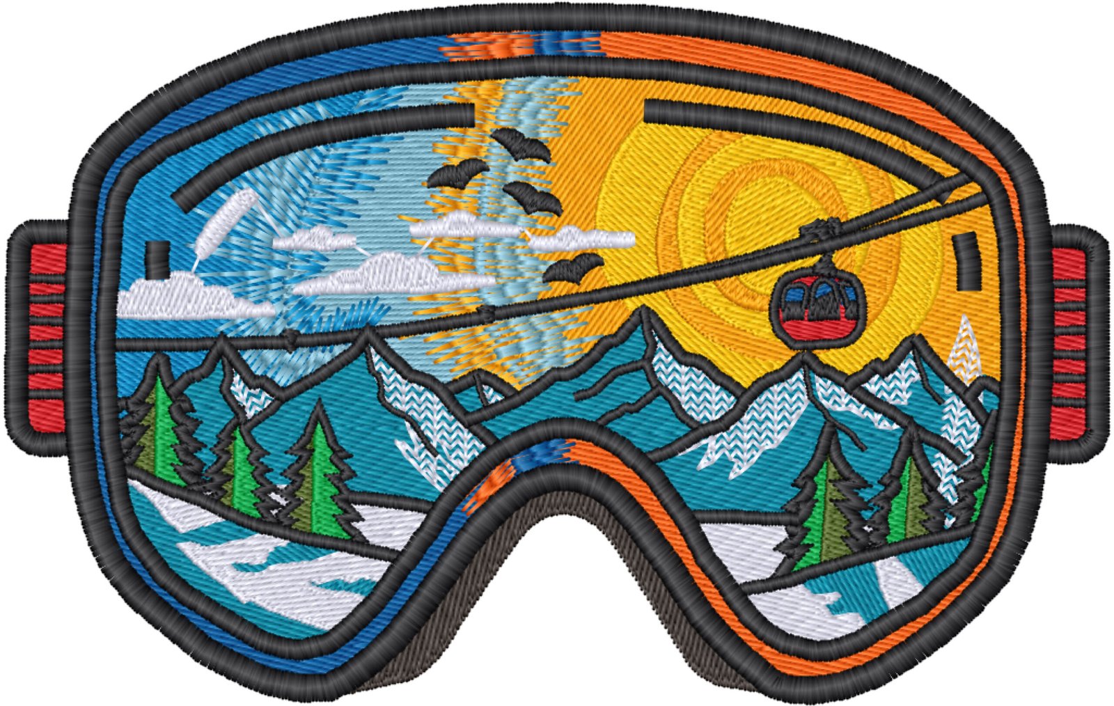 Embroidery 31 After ski goggles scaled