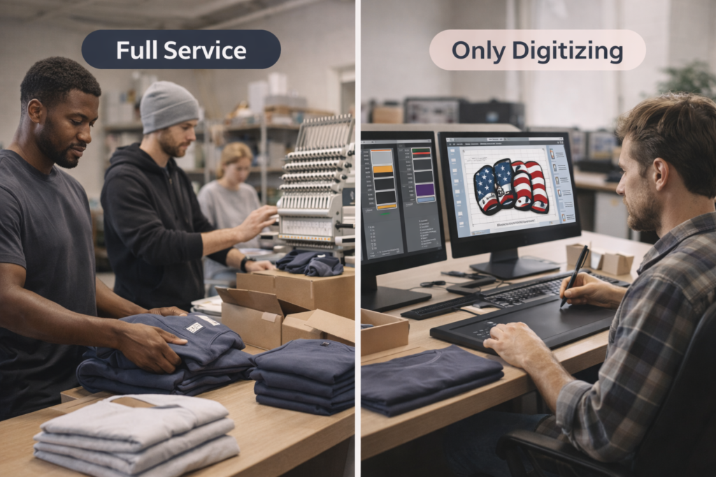 From Concept to Completion Full Service vs Digitizing Only
