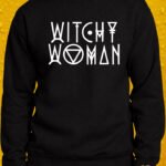 Witch Woman – Crewneck - Black