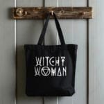 Witch Woman – Tote Bag - Black