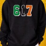 Irish Lucky Number – Hoodie - Black