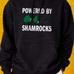 Power By Shamrocks - Hoodie - Black