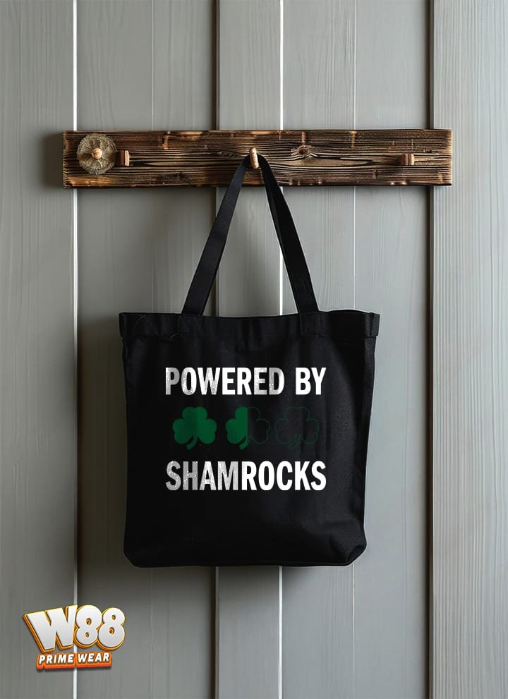 Power By Shamrocks – Tote Bag 3 Power By Shamrocks – Tote Bag - Image 3