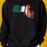 Lucky Bay State - Hoodie - Black