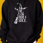 Drive a Stick - Hoodie - Black