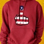 Freedom in Focus – Hoodie - Antique Cherry Red