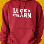 Lucky Charm – Hoodie - Antique Cherry Red