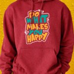 Do What Makes You Happy - Hoodie - Antique Cherry Red