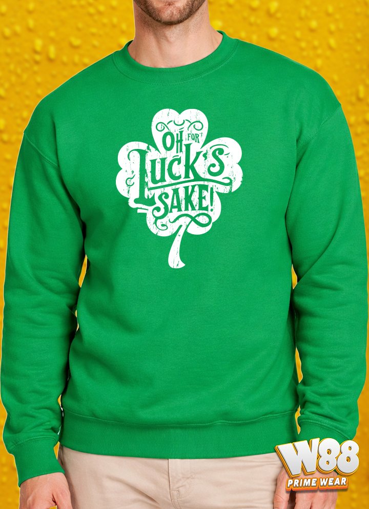 Oh For Lucky’s Sake – Crewneck 6 Oh For Lucky’s Sake – Crewneck - Image 6
