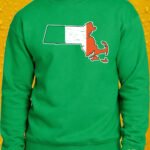 Lucky Bay State – Crewneck - Green