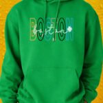 Boston Green Spirit – Hoodie - Irish Green
