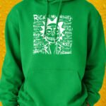 Rebel Scientist - Hoodie - Irish Green