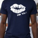 Lip Drip – T-Shirt - Navy