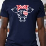 Farmyard Freedom – T-Shirt - Navy